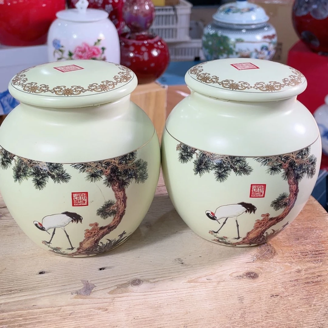 【闪购商品】罐陶瓷茶叶罐密封罐