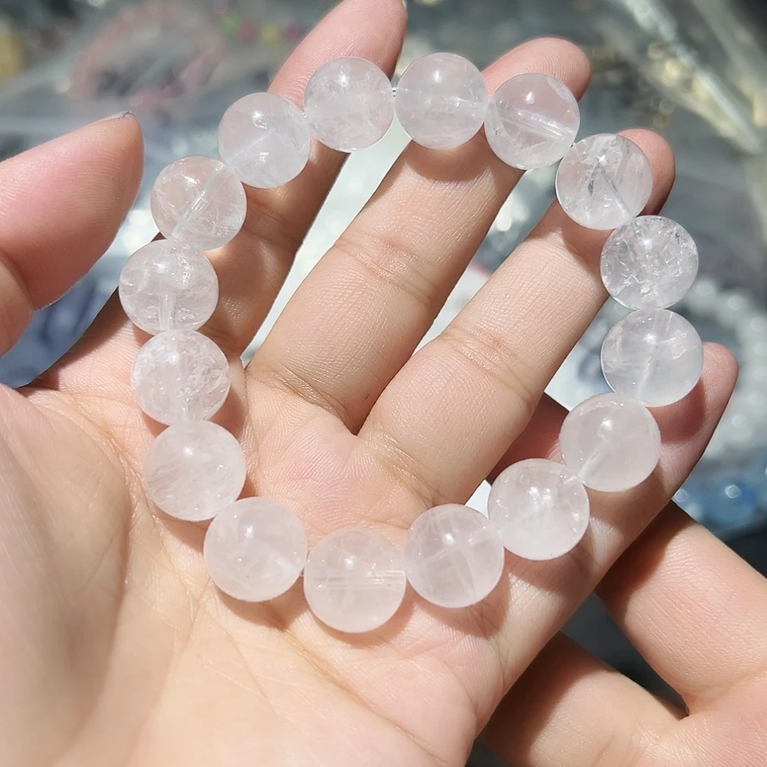 水晶手链未镶嵌喜马拉雅高阶13毫米77号