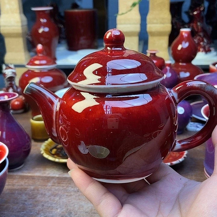 陶瓷景德镇名陶坊原矿郎红