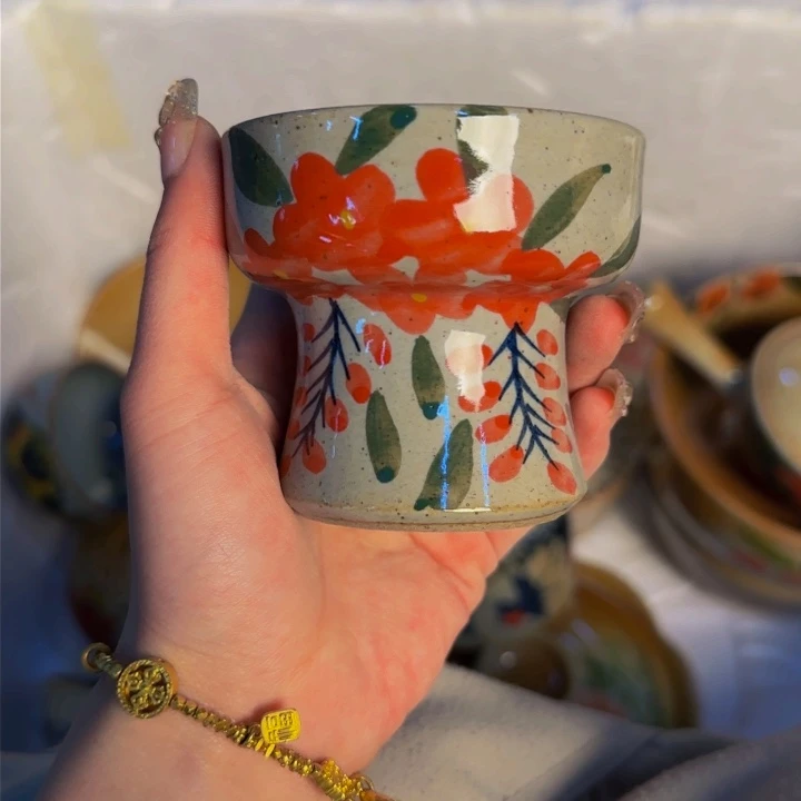 瓷片景德镇陶瓷手工手绘