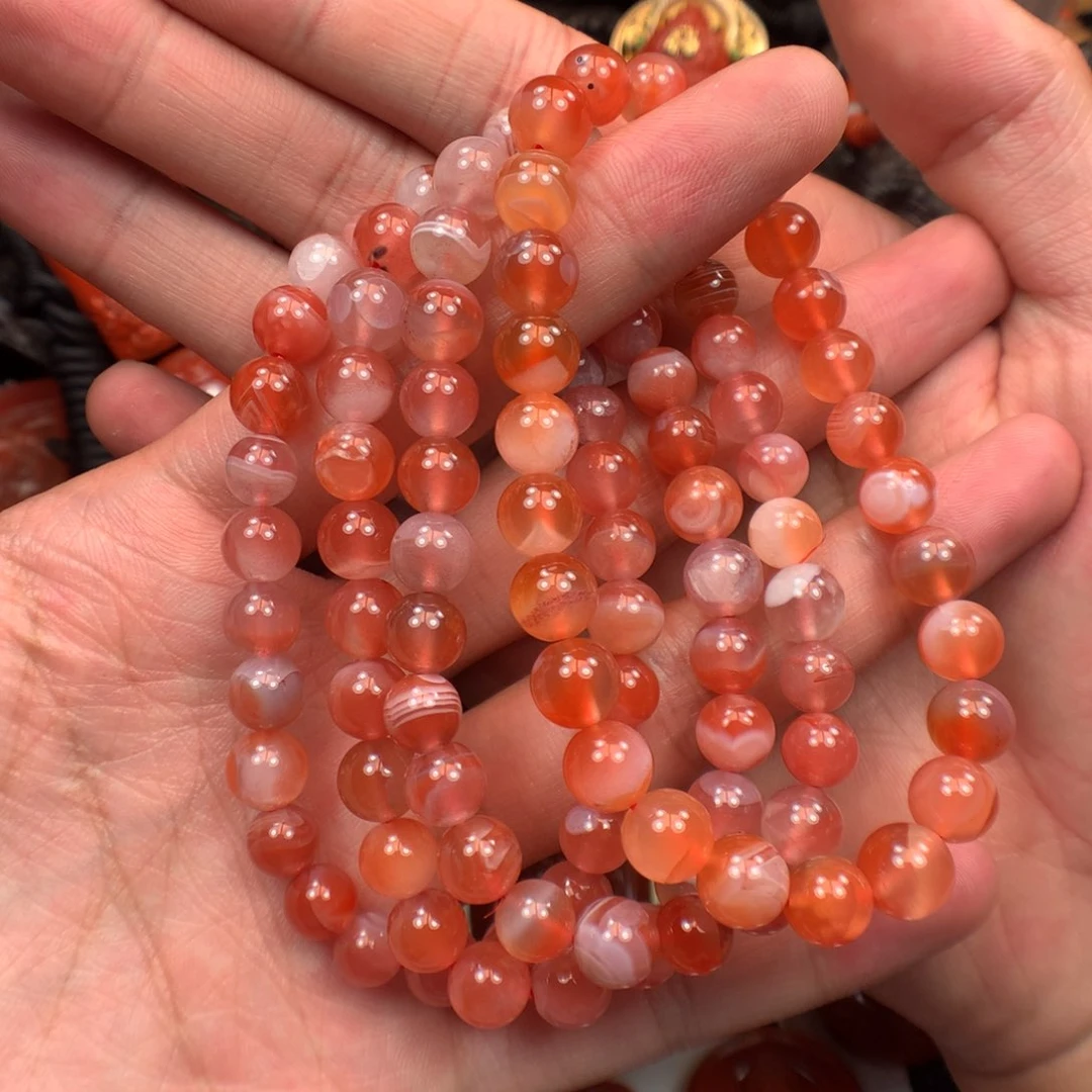 南红玛瑙未镶嵌颈饰紫*芦