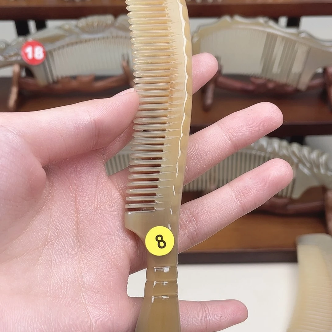 纯手工制作的牛角梳8U*