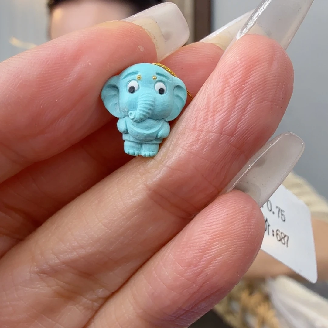 绿松石未镶嵌珠宝奇石