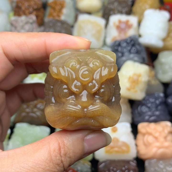 玛瑙/玉髓合金挂件