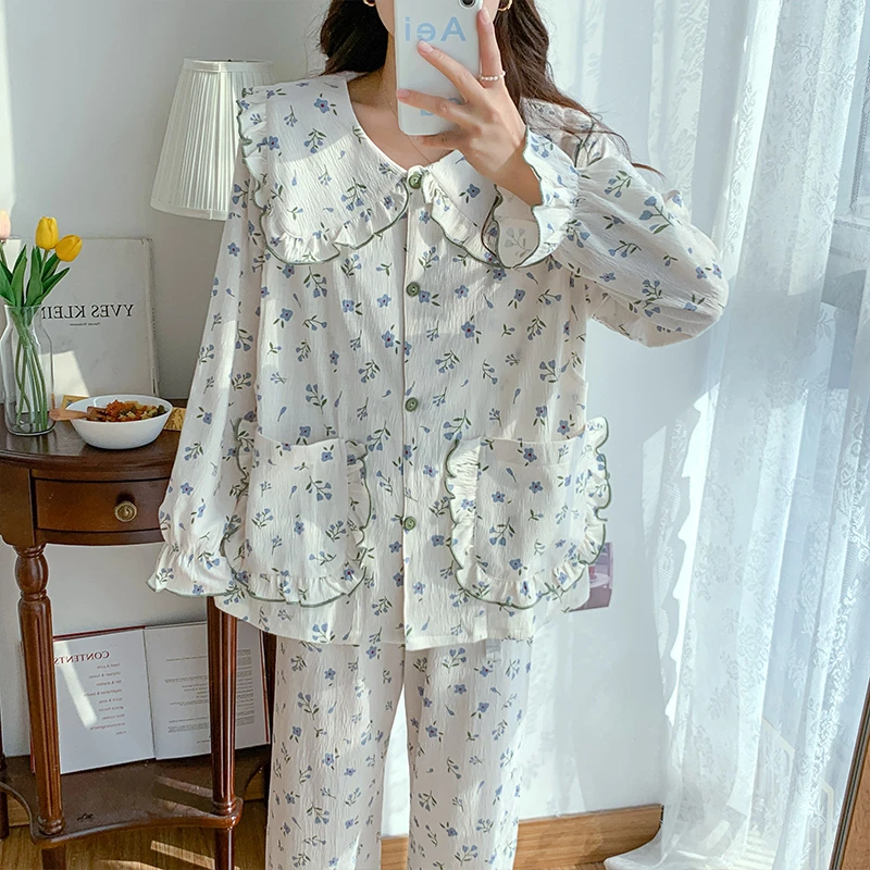 【亏本清仓】纯棉月子服春秋季薄款产后产妇哺乳孕妇睡衣夏天待产服