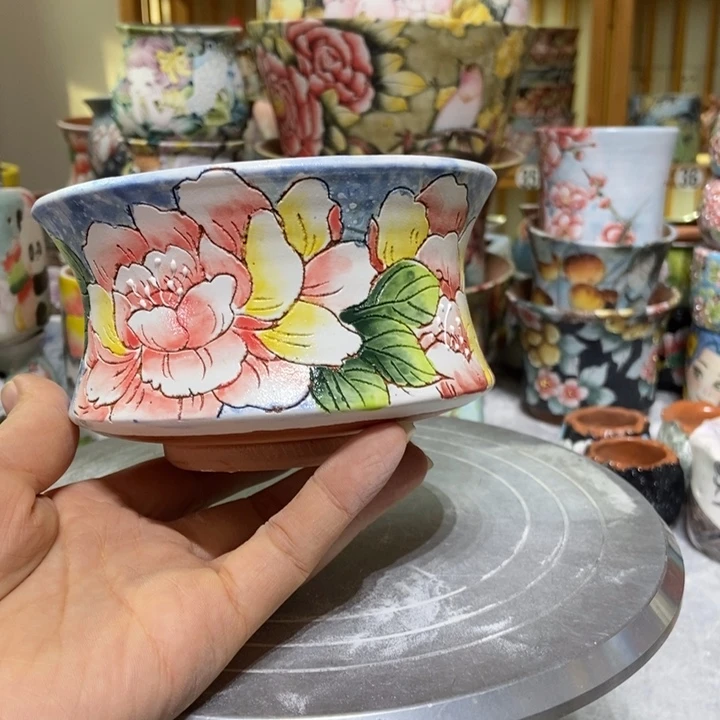 景德镇艺术手绘作品