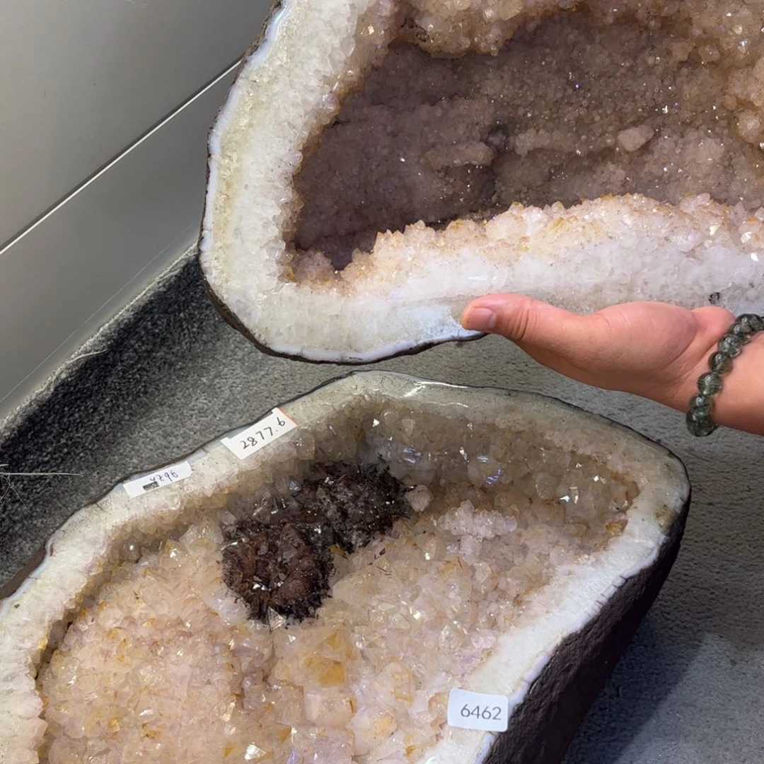 【闪购商品】未镶嵌水晶大型摆件（非配饰）河*