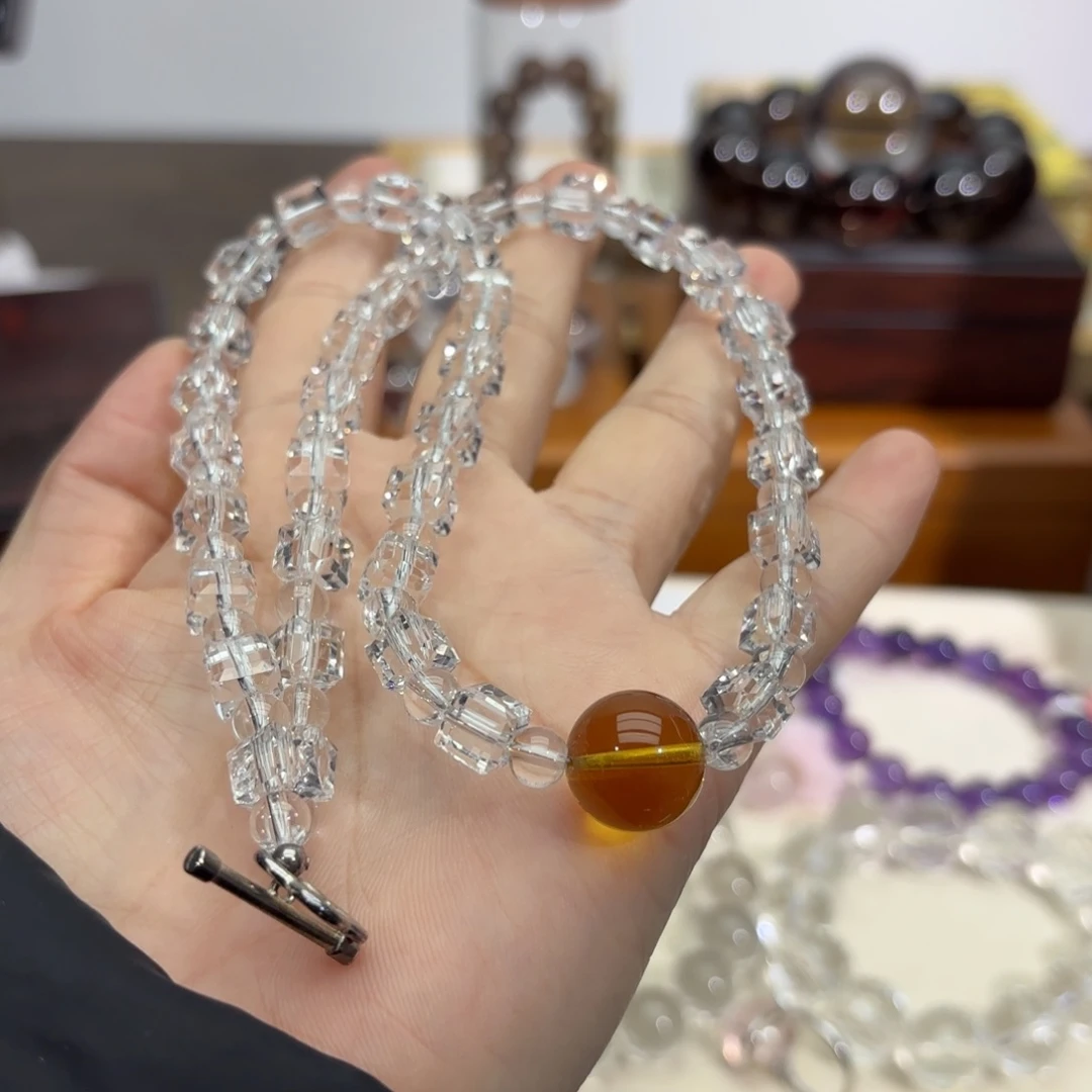 未镶嵌手链水晶项链