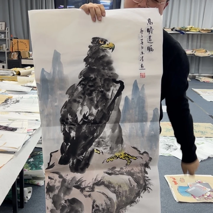 国画绘画手绘作品