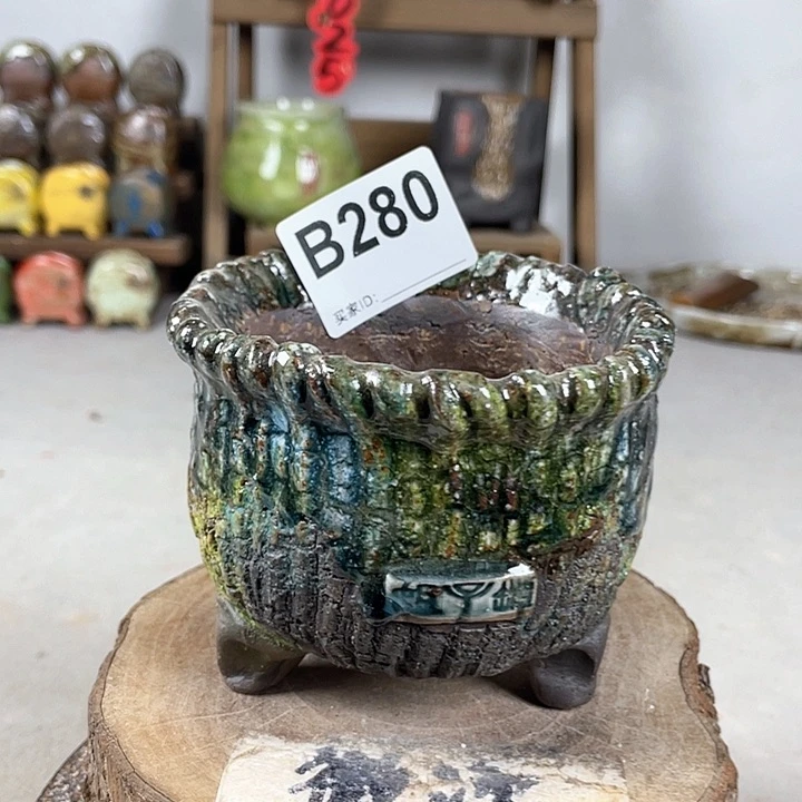 紫砂花盆开播福利 陶瓷花盆