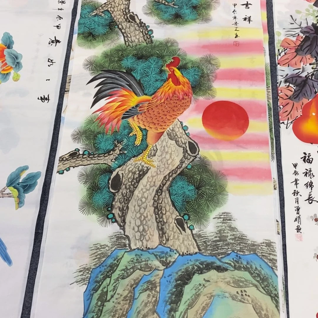 国画140✖️70工笔画画画画画画画画