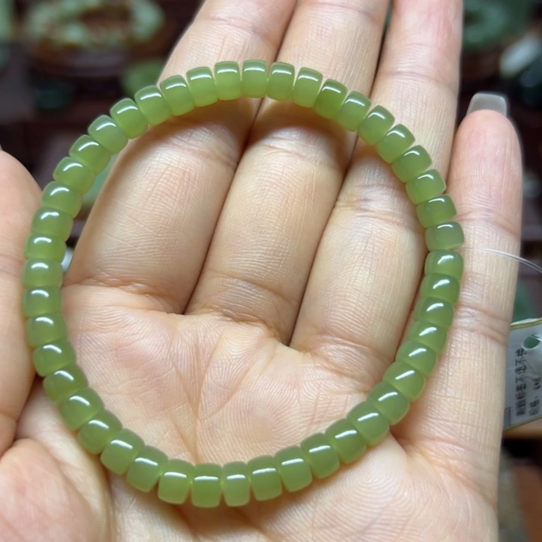 【闪购商品】手链未镶嵌岫岩老玉（透闪石质玉）