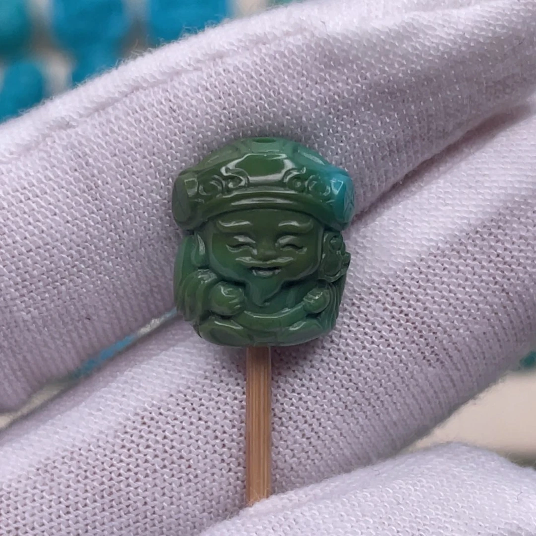 未镶嵌绿松石配珠