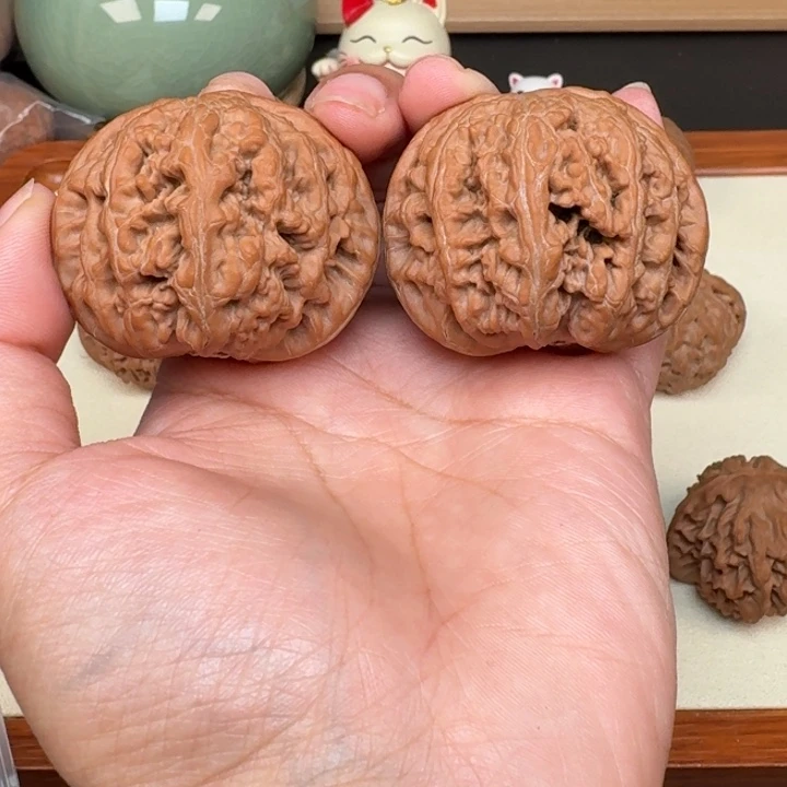 文玩核桃把件全品粗筋47