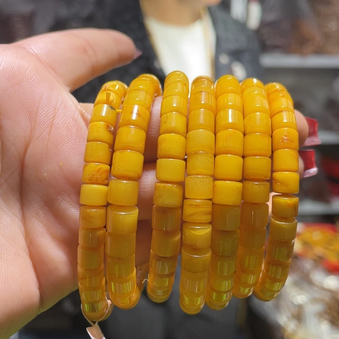 琥珀手链未镶嵌琥珀蜜蜡01