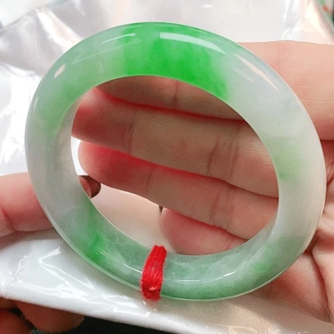 未镶嵌手镯翡翠正圈2165