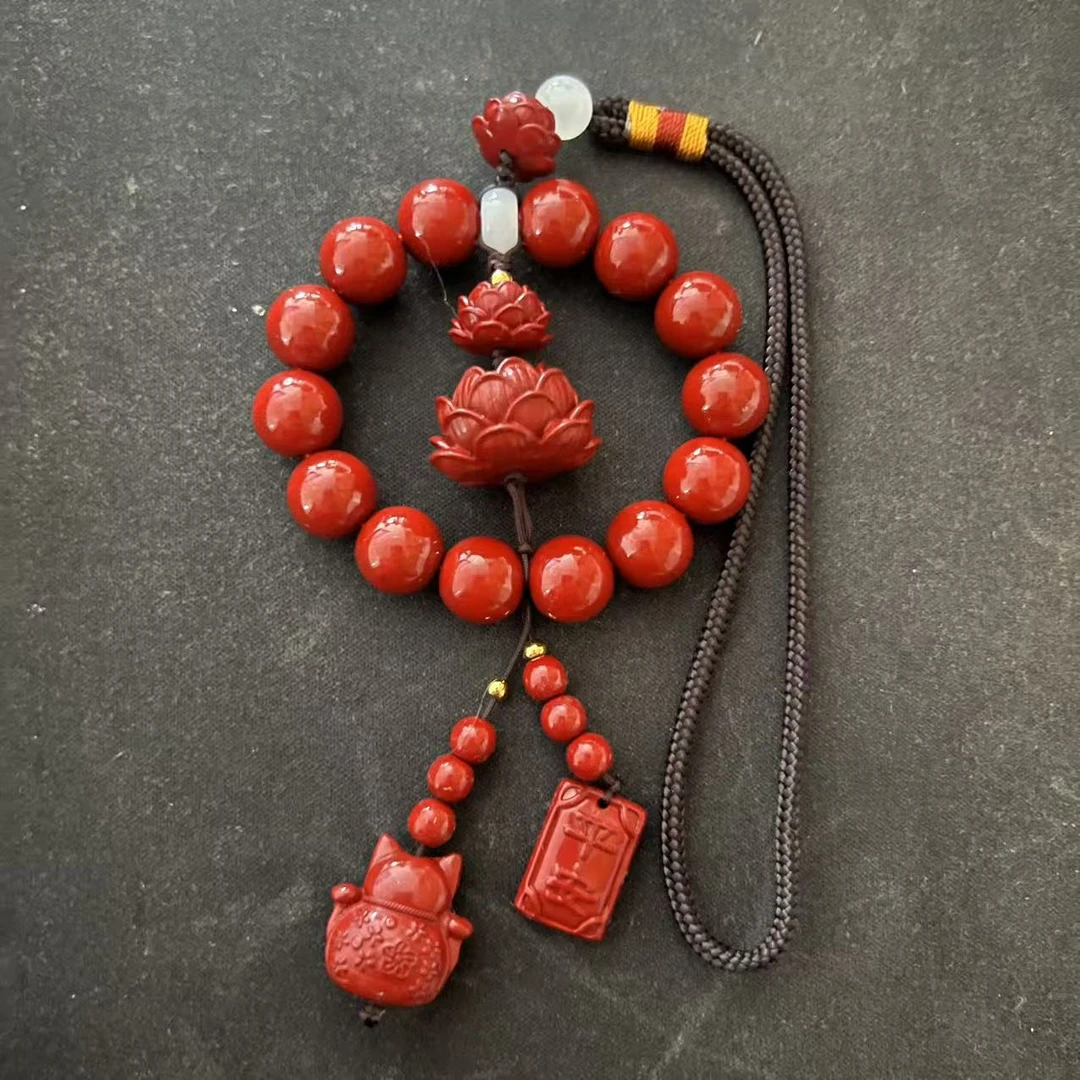 含辰砂工艺品【无礼盒】精品手串XY163