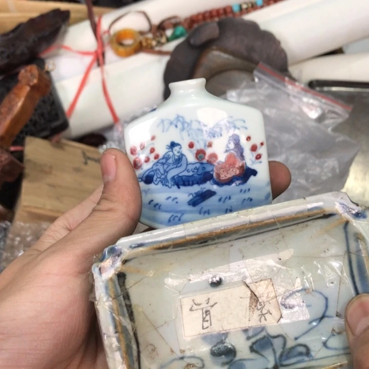 陶瓷孤品单件车里拍