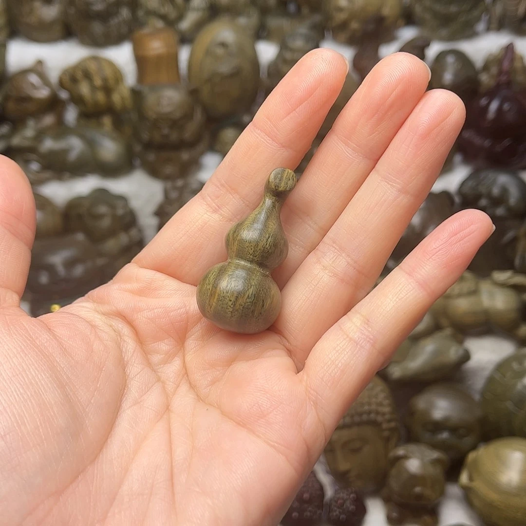 维腊木（绿檀）葫芦