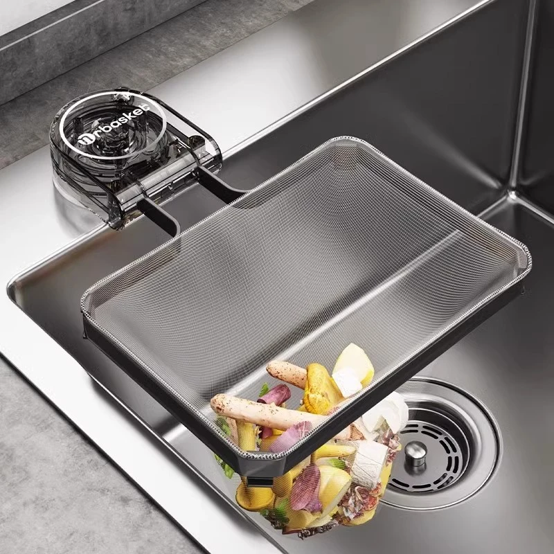 吸盘式厨房水槽过滤网洗碗池剩菜剩饭残渣垃圾一次性沥水网网架子