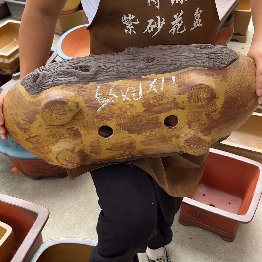 紫砂花盆盆景艺术