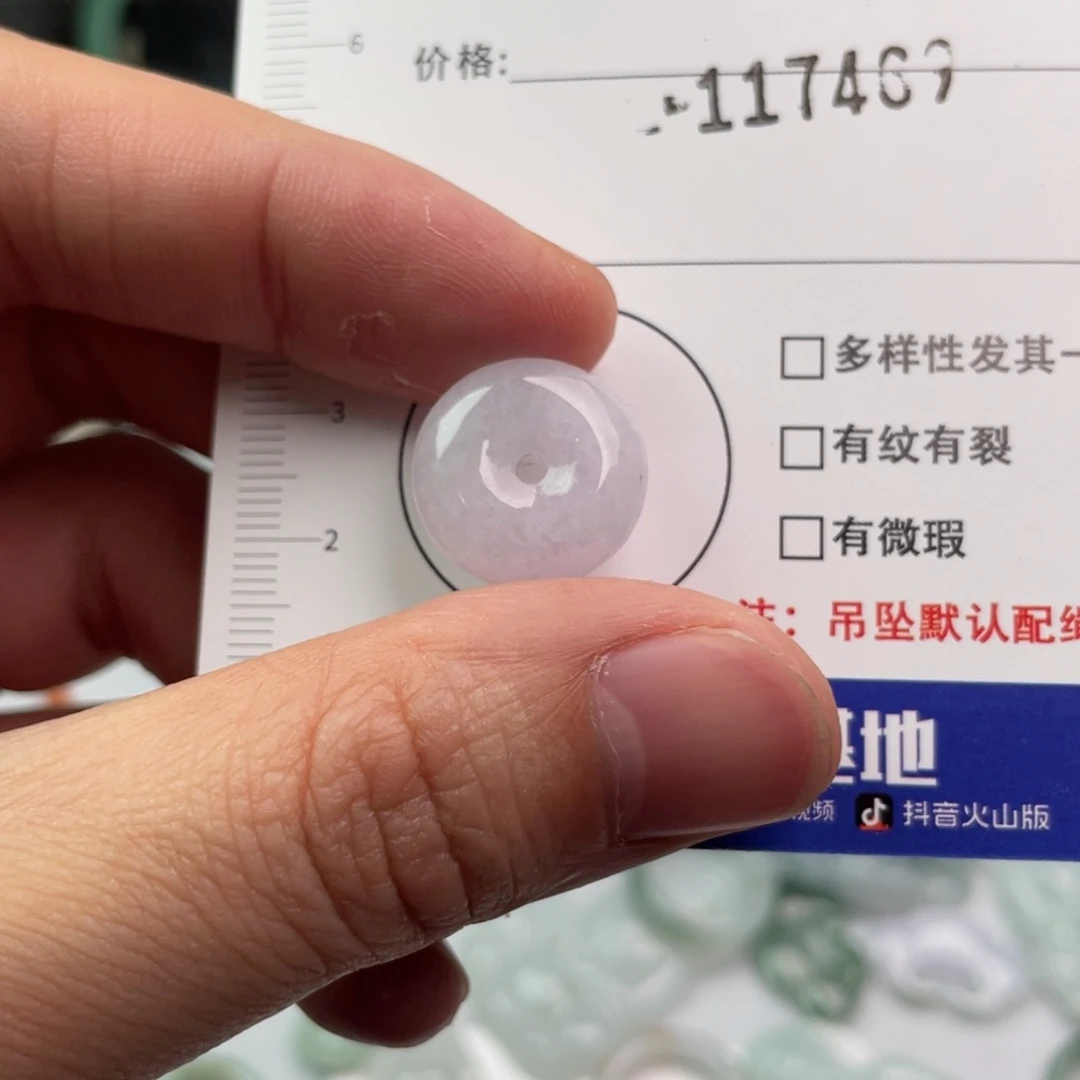 翡翠未镶嵌颈饰46789