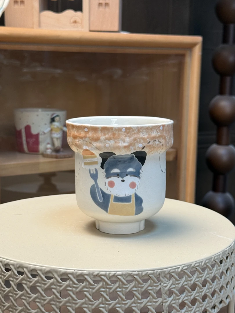 a415可爱汪星人陶瓷杯子