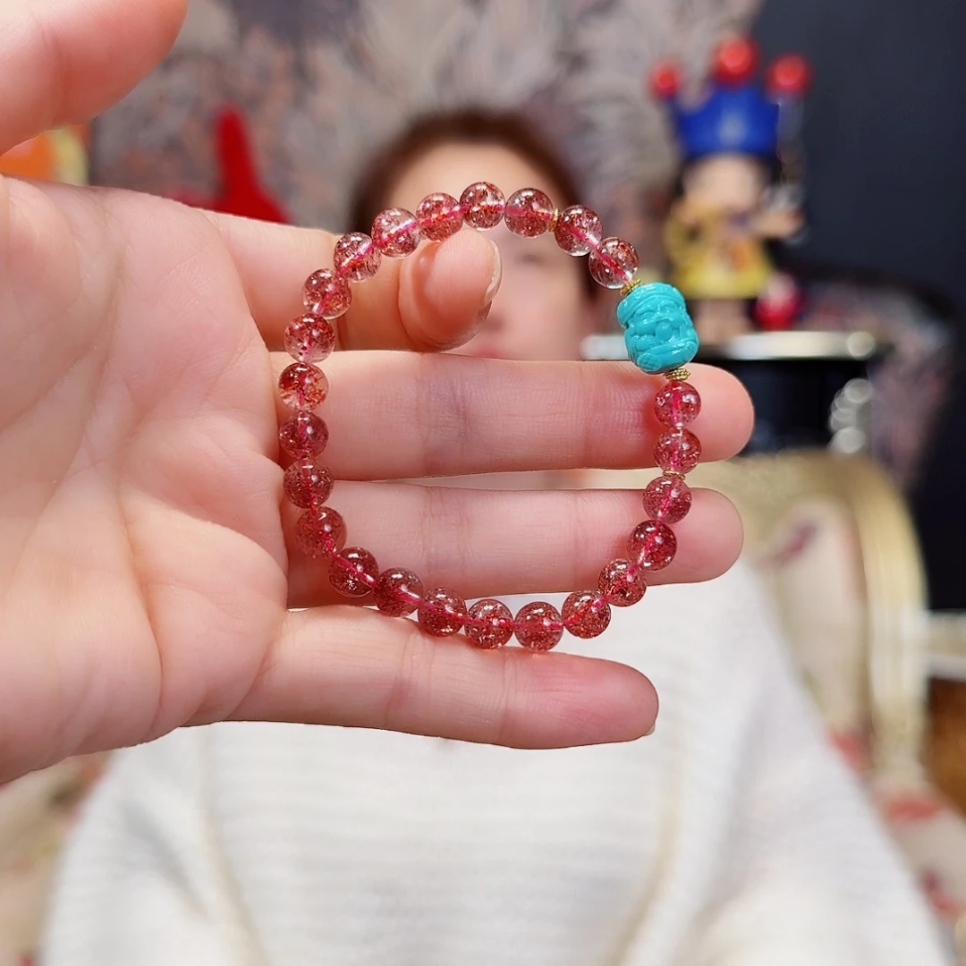 18K金镶嵌水晶手串手串