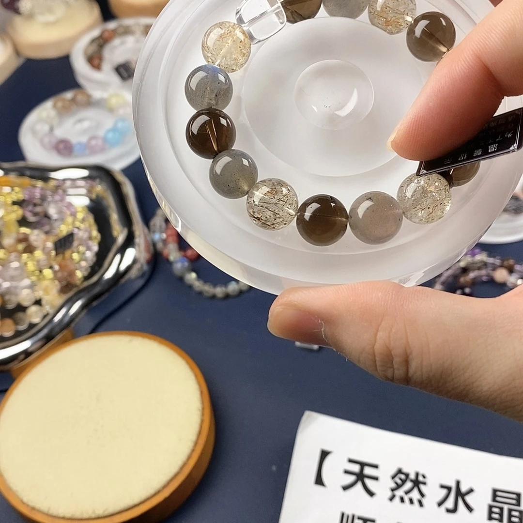 银S925镶嵌手链水晶