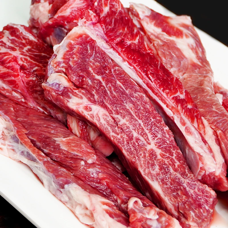 汇柒鲜内蒙古精修牛肋条2Kg