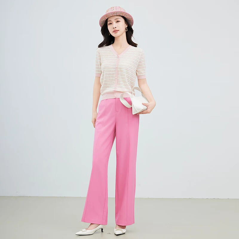 【品牌折扣】佳人苑针织衫女2024年夏季新款JW425006