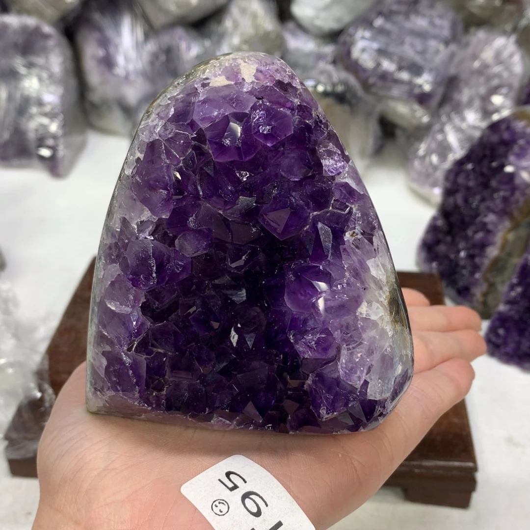 紫晶摆件未镶嵌水晶