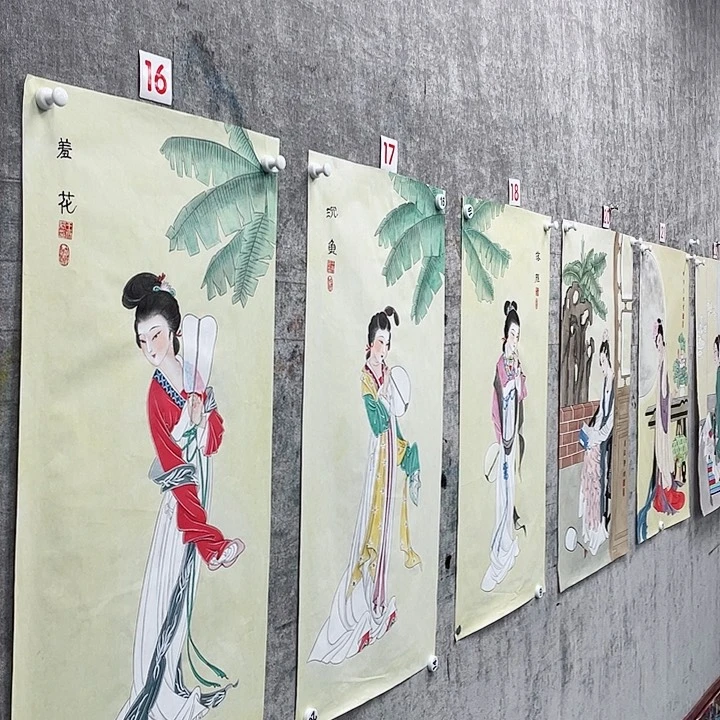 国画聚*绘画作品王文莉画芯数量7张作品