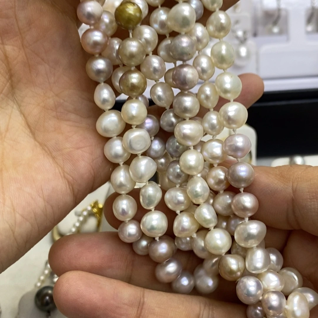 淡水珍珠未镶嵌颈饰