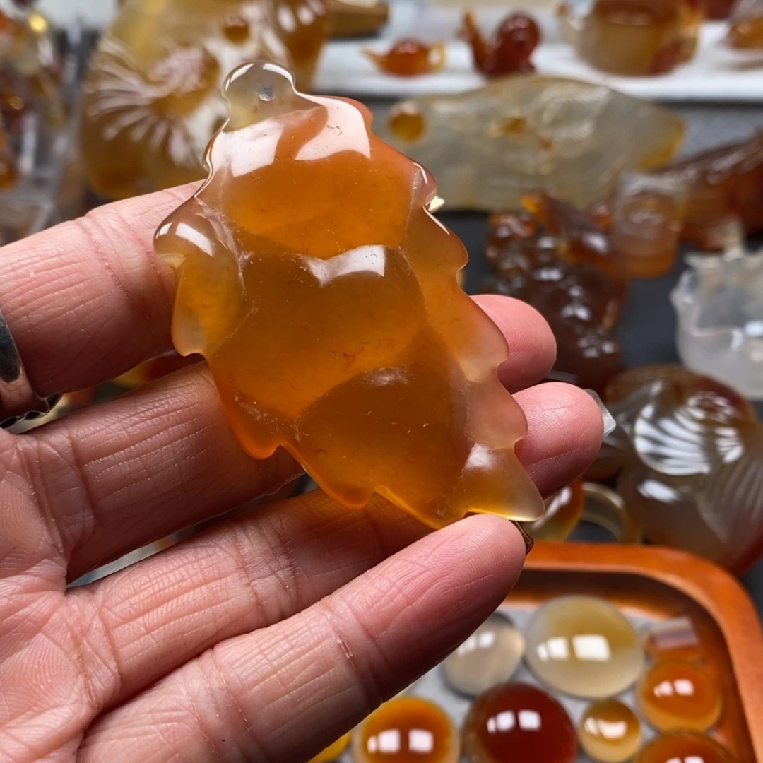 玛瑙/玉髓未镶嵌颈饰