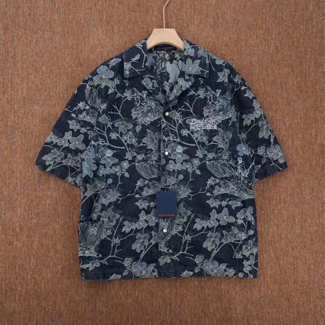 99新 LouisVuitton/路易威登 葡萄籽奢潮/植物印花满印衣服/XL码