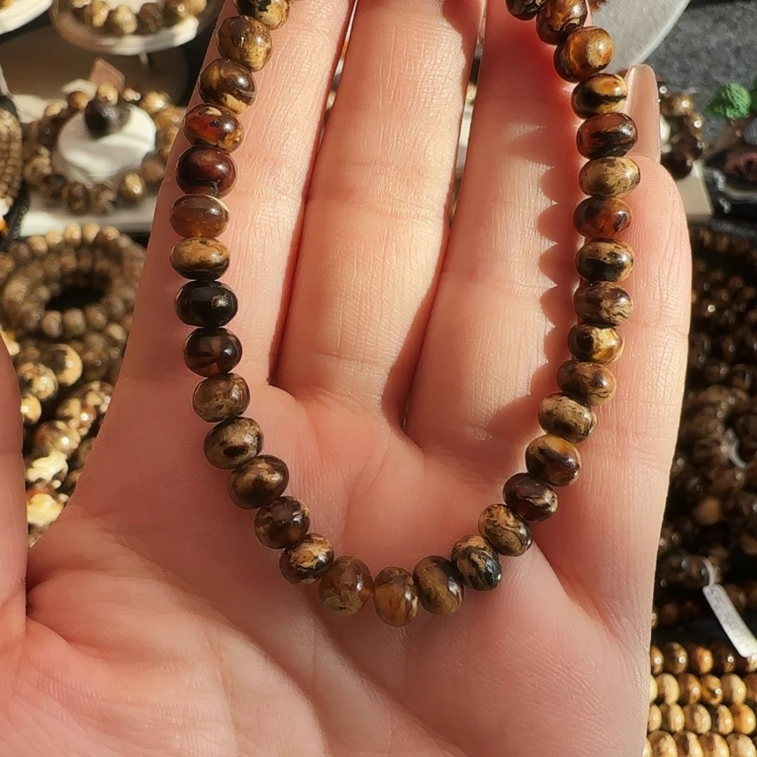 琥珀未镶嵌手链抚顺琥珀