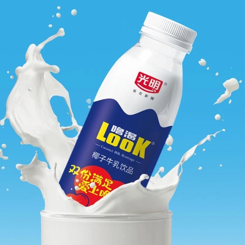 光明噜渴椰子牛乳330ml*1瓶