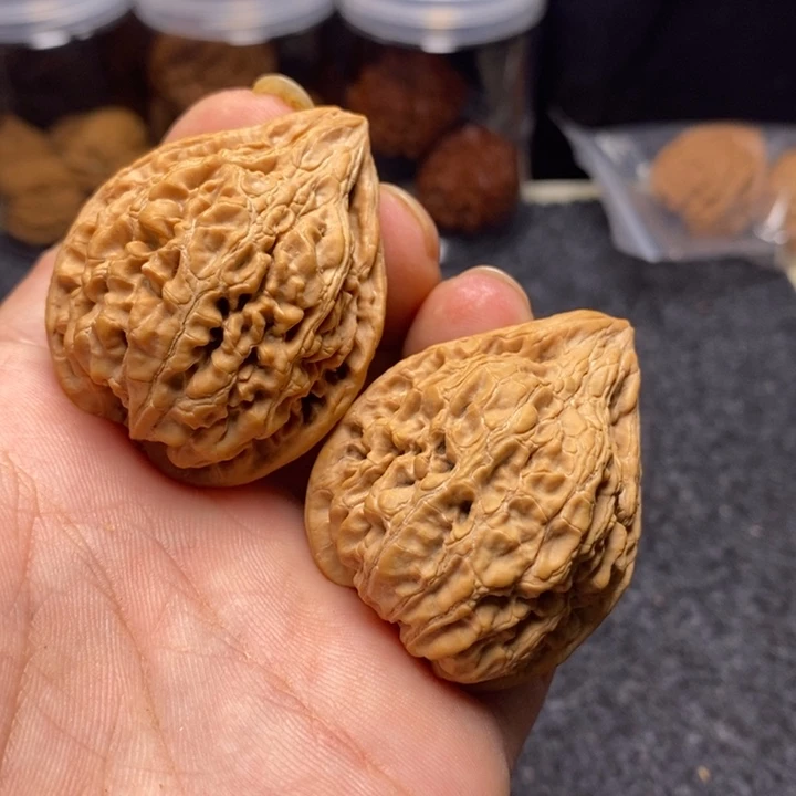 吊坠文玩核桃39全品座佛