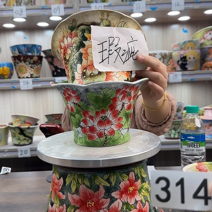 紫砂花盆瑕疵瑕疵314