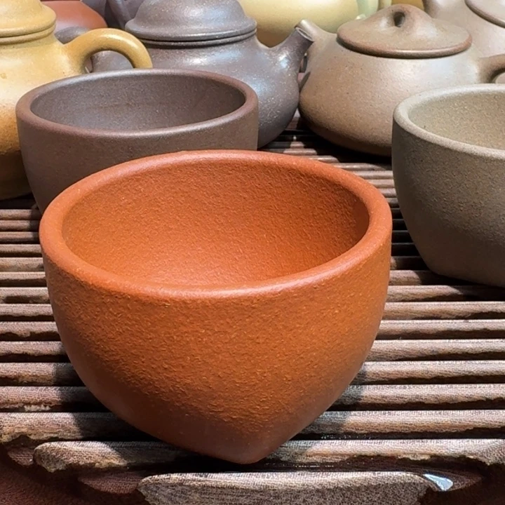 紫砂茶案红将坡无添加120cc