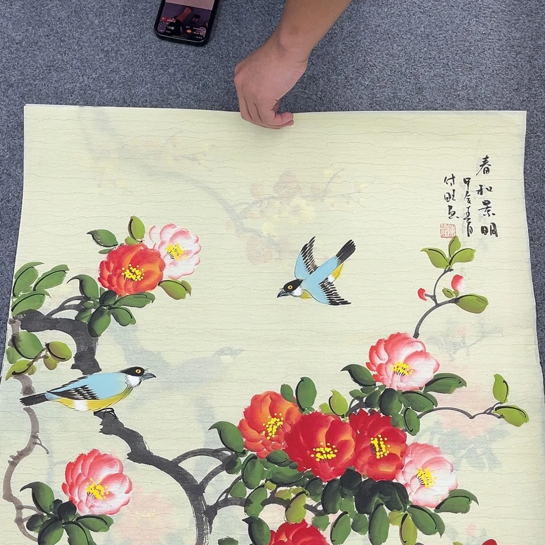 国画纯手绘作品欣赏