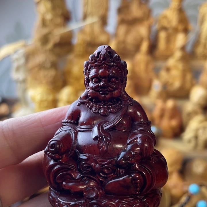 柏木（崖柏）紫檀木黄财爷