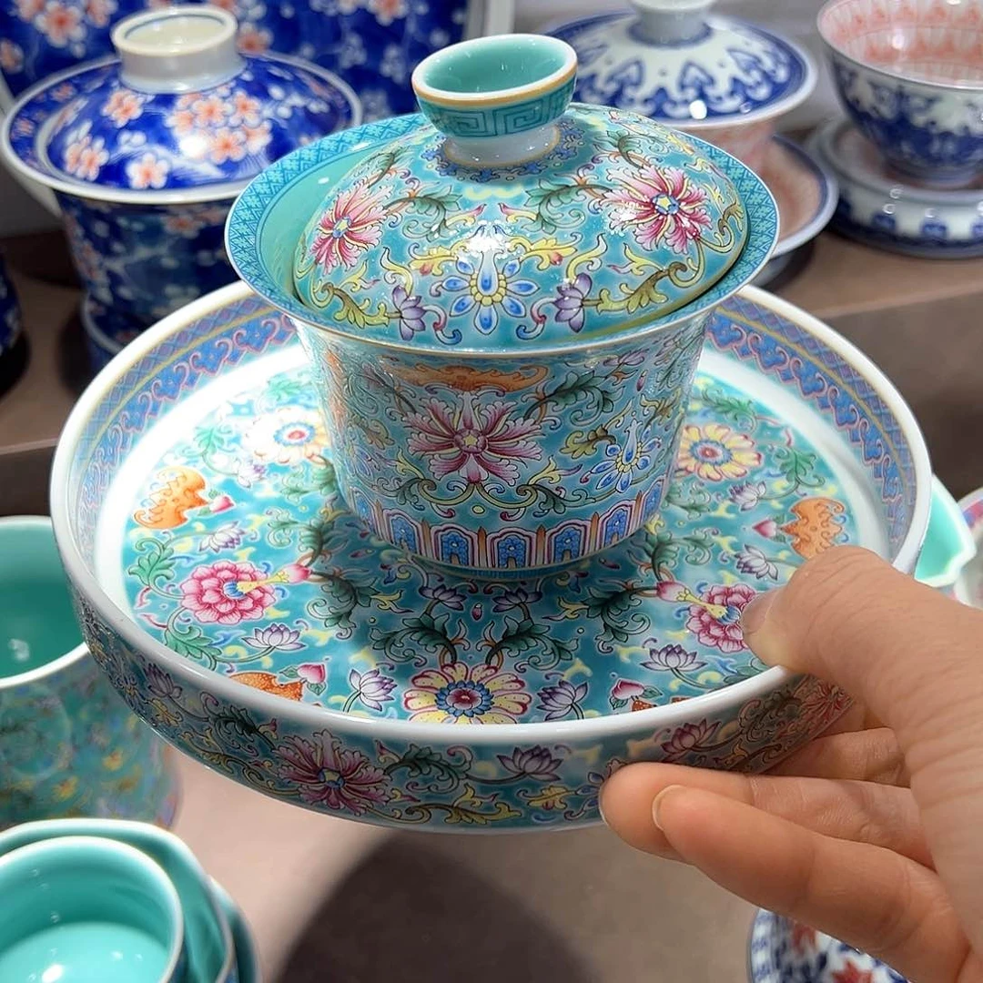 盖碗全场七景德镇景德镇景德镇的陶瓷