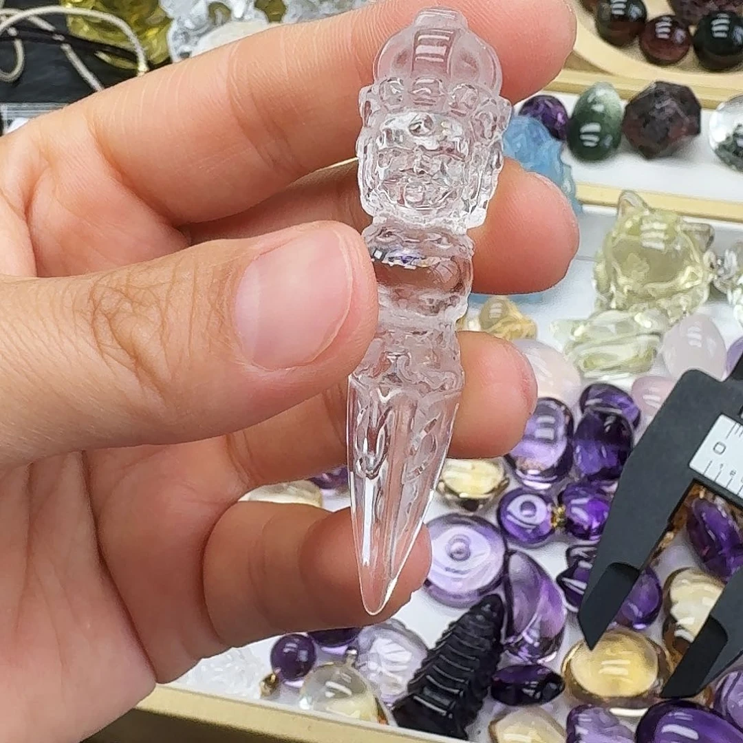 水晶珠宝半成品未镶嵌一***云