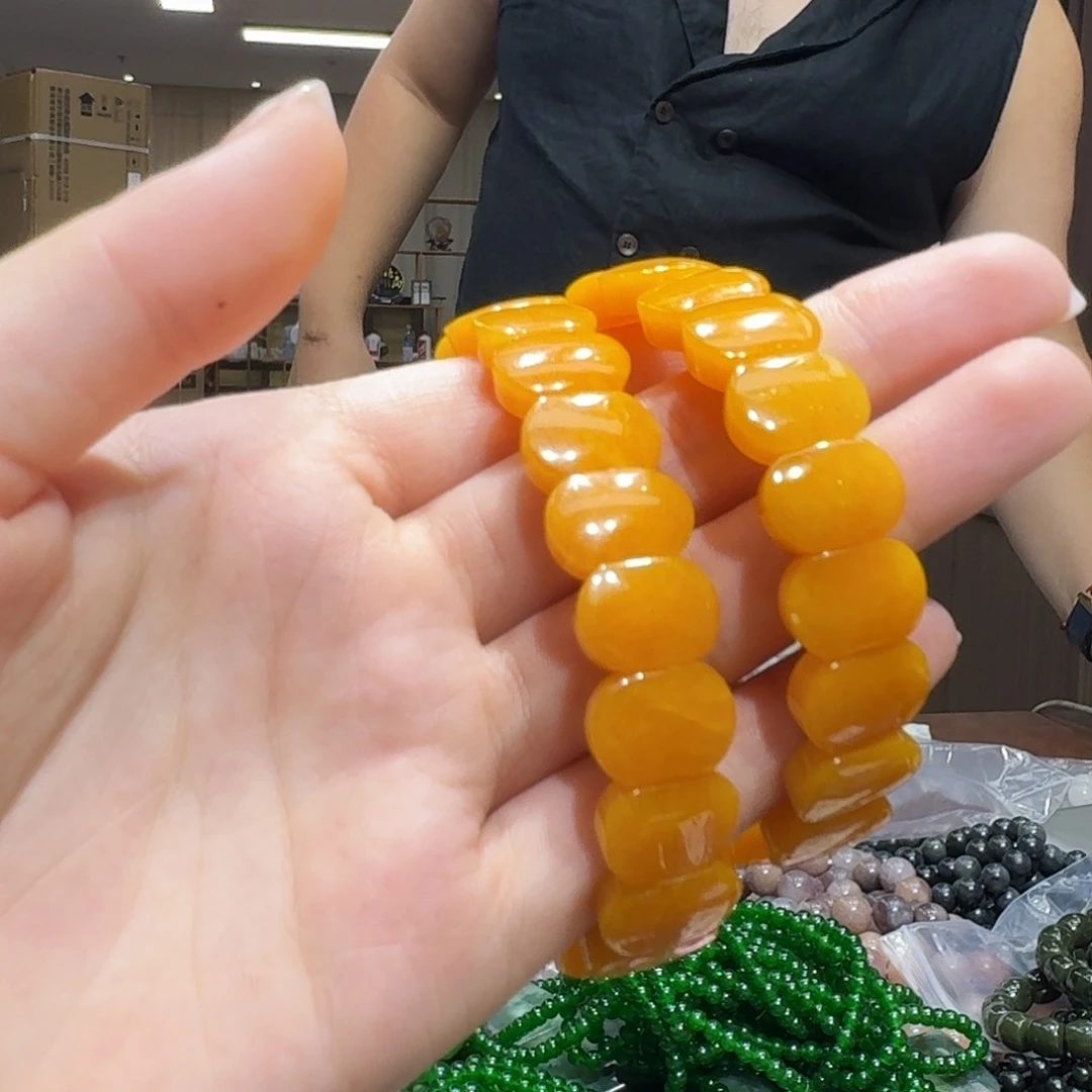 手串未镶嵌透闪石质玉