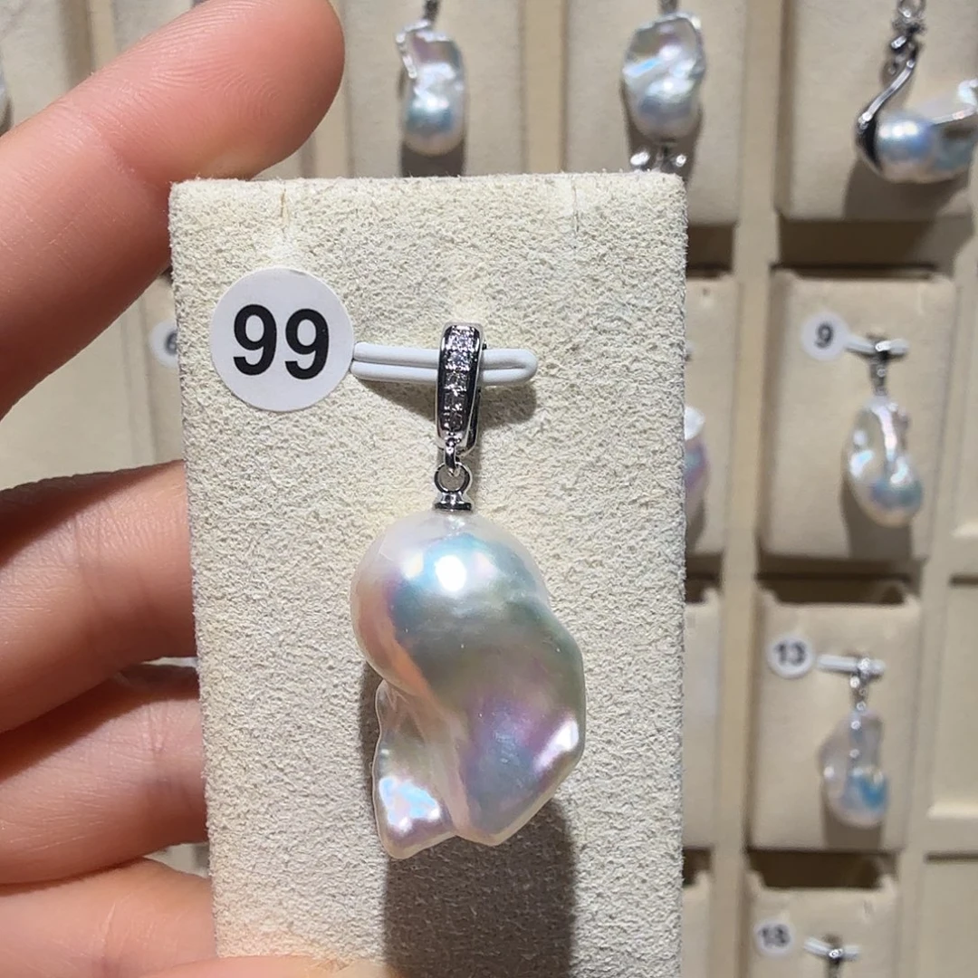 颈饰合金淡水珍珠