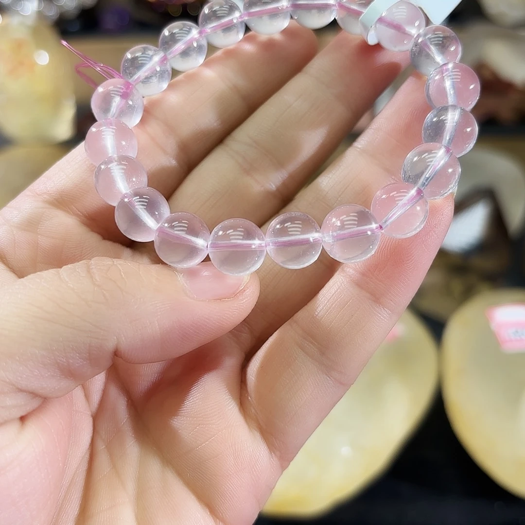 手链未镶嵌水晶卡10粉水晶