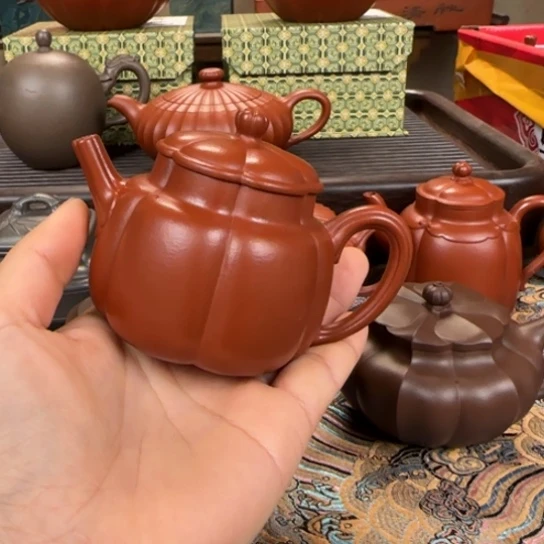 紫砂茶壶@*7宜兴紫砂如棠