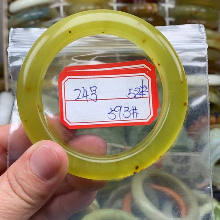 未镶嵌蛇纹石玉手绳